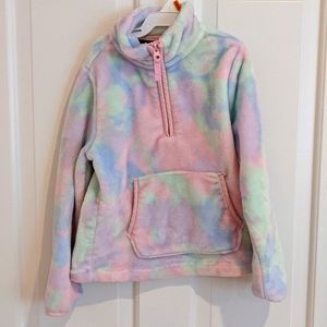 Girls XS 4/5 Lands End Tie Dye Fleece